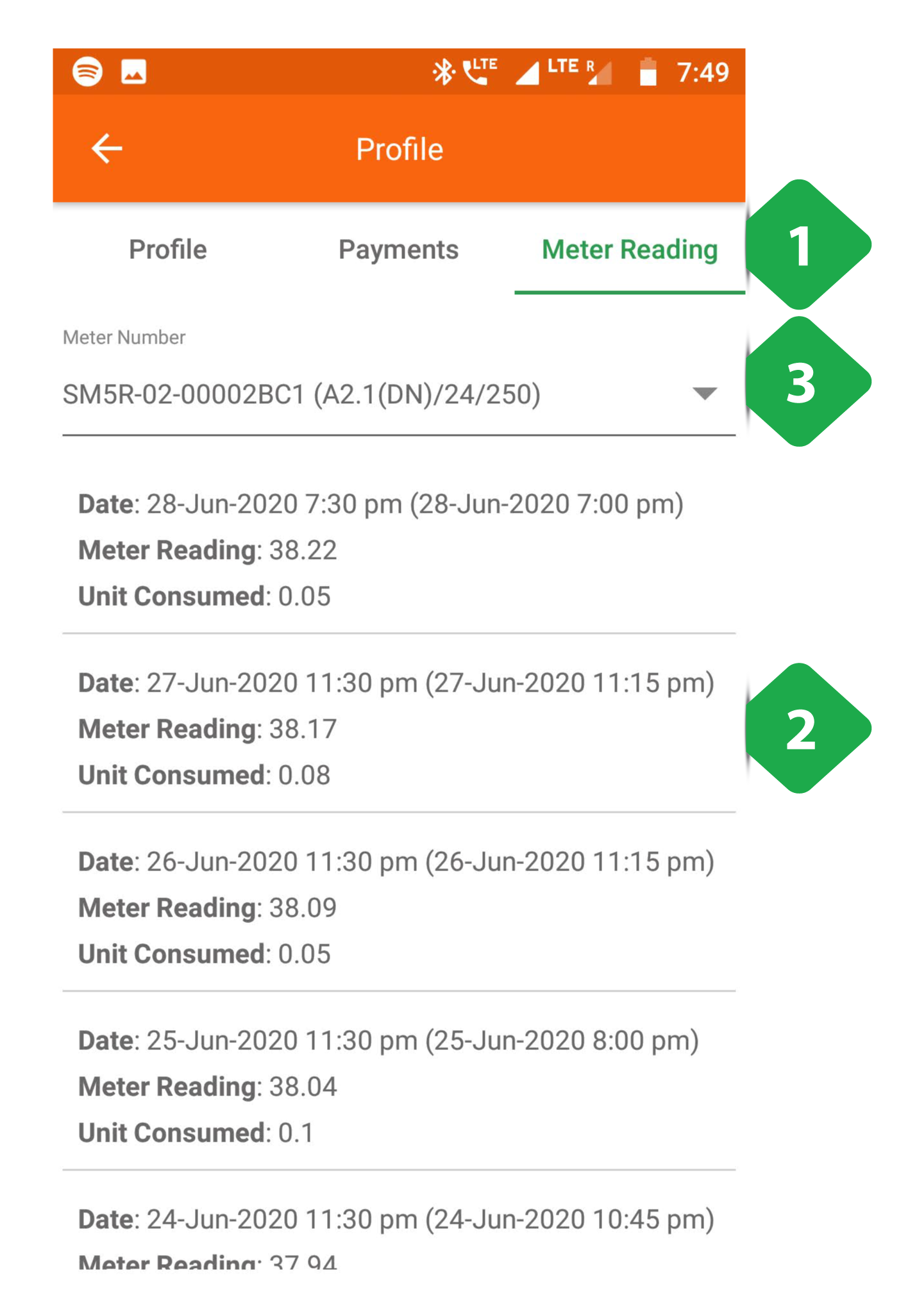 Meter Reading